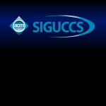 SIGUCCS watch background with blue stripe
